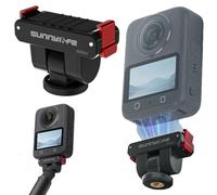 Honbobo Magnetico Supporto adattatore regolabile a sgancio rapido Estensione Base Accessori per DJI Osmo 360/DJI Osmo Action 5Pro 4 3 2, 180° Regolabile, foro da 1/4"