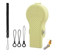 Honbobo Protezione Custodia per DJI Osmo Pocket 4/3,Lampadina Protezione Copertura Gimbal Schermo Obiettivo Protector Fotocamera Accessori Tappo per DJI Osmo Pocket 4/3 (Yellow)