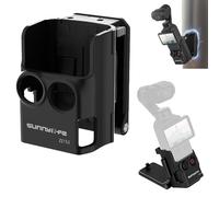 Honbobo Supporto Magnetico per DJI Osmo Pocket 4, Accessori Magnetic Mount Adattatore Supporto Magnete Ventosa Stand Holder Tavolo Base Staffa Impugnatura Accessori per DJI Osmo Pocket 4(Black)