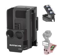 Honbobo Supporto magnetico per DJI Osmo Pocket 4P, Adattatore di espansione Supporto con filtri Supporto a ventosa Supporto da tavolo Staffa Impugnatura Accessori per DJI Osmo Pocket 4P (Black)
