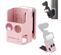 Honbobo Supporto Magnetico per DJI Osmo Pocket, Accessori Magnetic Mount Adattatore Supporto Magnete Ventosa Stand Holder Tavolo Base Staffa Impugnatura Accessori per DJI Osmo Pocket (Pink)