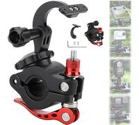 Honbobo Supporto per bicicletta compatibile con DJI Mini 4 Pro/DJI Air 3S/DJI Air 3 RC2 Remoto Bicicletta Staffa compatibile con DJI RC 2 Bicicletta Supporto per Gopro/Insta360 GO3/OSMO ACTION 5 4