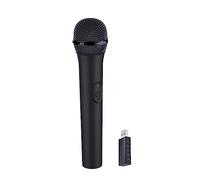 HONCAM Microfono wireless USB UHF in metallo portatile con ricevitore USB per PC, laptop, giochi, pratica di canto, compatibile con Xbox Series X/S, PS5, Switch OLED, NS Switch, Wii