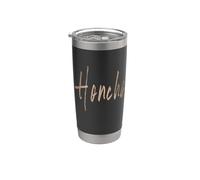 Honcho Giappone Vintage design elegante Bicchiere termico in acciaio inox doppia parete