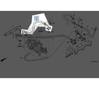 Honda 2001-2017 Goldwing Gl Carburante Feed Calze 17528-MCA-A61 Nuovo OEM