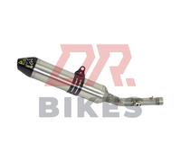 Honda 250 L 2017-2018 Arrow Thunder Titanio Silenziatore Con Carburatore Tappo
