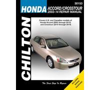 Honda Accord/Crosstour (Chilton) (Tascabile)