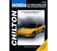Honda Accord/Prelude (84 - 95) (Chilton) (Tascabile)