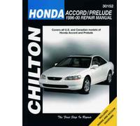 Honda Accord Prelude Manual 1996-2000 Chilton Workshop Service Repair