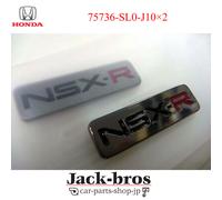 HONDA ACURA OEM ORIGINALE NSX-R NA1 SIDE EMBLEM SIDE SET 2pcs 75736-sl0-j10×2