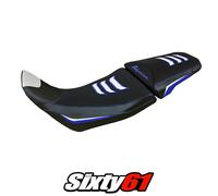 Honda Africa Twin 1100 ADV Sport 2020-2025 Coprisedile Tappezzeria Blu Bianca SE