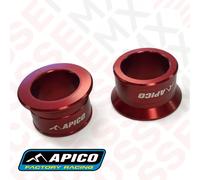 Honda Apico Ruota Posteriore Distanziali Rosso CR125 CR250 2002-2007