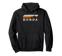 Honda, CA Vintage Evergreen Tramonto Anni Ottanta Retro Felpa con Cappuccio