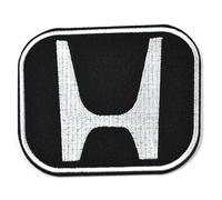 Honda Cars Logo Auto USA Mend Ferro Ricamato Toppa Patch Nero