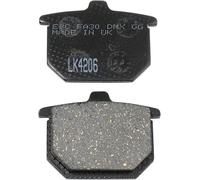 HONDA CB 400 N 1978 1981 COPPIA PASTIGLIE FRENO ANTERIORI EBC ORGANICHE
