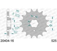 Afam 20404 Front Sprocket Argento 16t