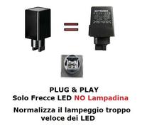 Honda CB 650 F 2014 2015 2016 2017 2018 Rele Intermittenza frecce SOLO LED @