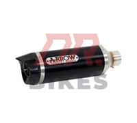 Honda CB 650 R 2019-2022 Arrow Thunder Alu Dark Silenziatore Con Carburatore End