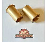 Honda CB250 CB350 CB360 Forcellone Perno Boccola Set (x2) IN Bronzo