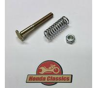 Honda CB350 CB360 Pinza Freno Anteriore Regolabile Vite Forti Molla & Dado -