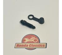 Honda CB350F CB400F Quattro - Pinza Freno Spurgo Vite Pomello & Gomma Tappo