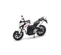 Honda CB500F modellino pressofuso in scala 1:18 Welly bianco
