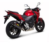 Honda CB500X 2013-2016 Kit Slip-On Silenziatore In Carbonio Akrapovic Esagonale