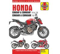 Honda Cb650f & Cbr650f '14 to '18 and Cb650r & Cbr650r '19: 2014 to 2019