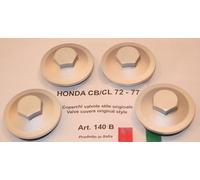 Honda CB72 77 Cappellini Set/4 Billet Originale Guardare Rocker Valvola Cover