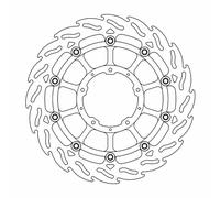 MOTO-MASTER - BRAKE DISC FLAME FLOAT FT R - BRAKE ROTOR FLOATING FLAME BLACK - D