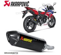 HONDA CBR 300 R 2014-2016 Scarico AKRAPOVIC Carbonio RC S-H3SO3-RC