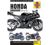 Honda Cbr600rr, '07-'12 Haynes Repair Manual