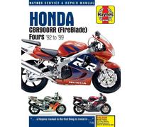 Honda CBR900RR FireBlade (92 - 99) Haynes Repair Manual (Tascabile)