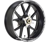 HONDA CBR954RR - Adesivi Cerchi - Kit ruote modello racing con logo