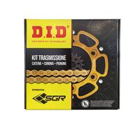 HONDA CD T 125 KIT STANDARD CON CATENA DID 428H CORONA ACCIAIO