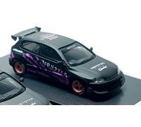 HONDA Civic (EG6) Pandem - MONSTER - pink - Model Collect 1:64