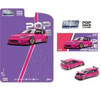 HONDA Civic (EG6) - Pandem - pink - Pop Race 1:64