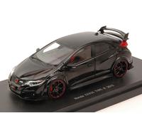1:43 Ebbro Honda Civic Type R 2015 Giapponese License Plate Crystal Black Pearl