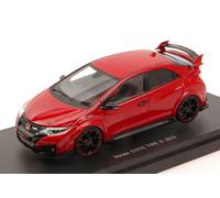 1:43 Ebbro Honda Civic Type R 2015 UK License Plate Milano Red