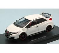 1:43 Ebbro Honda Civic Type R 2015 Giapponese License Plate Campionato Bianco