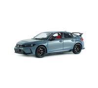 Honda Civic Type R 2023 Grigio Modello Auto 1:43 Solido Die-Cast