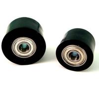 Honda CR 125 R 93-96 Set rulli catena rulli superiore + inferiore rullo...