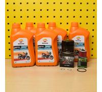 Honda Crf 1000 Africa Twin DCT Set Filtro Olio Originale Repsol Moto Sport 10w30
