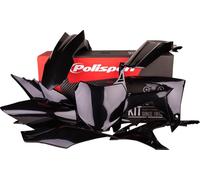 HONDA CRF 250 R / CRF 450 R Kit Plastiche Nero POLISPORT 91531