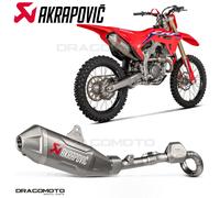 HONDA CRF 250 R / RX 2022 Impianto completo AKRAPOVIC RC S-H2MET13-FDHLTA