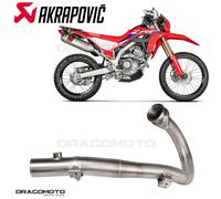 HONDA CRF 300 L 2021-2022 Collettore AKRAPOVIC RC E-H3SO1