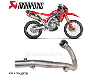 HONDA CRF 300 L 2021-2022 Collettore AKRAPOVIC RC E-H3SO1