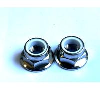 Honda CRF125F 2014-2024 Anteriore + Asse Post. Flangiato Solo Dado IN Titanio