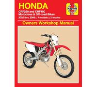 Honda Crf250 and Crf450 Motocross & Off-road Bikes 2002 Thru 2006: R-models, X-models