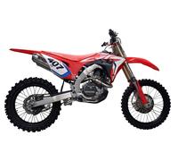 Honda CRF450R CRF450RX 2017-2019 Scarico GPR Doppio Linea Completa Pentacross Ti